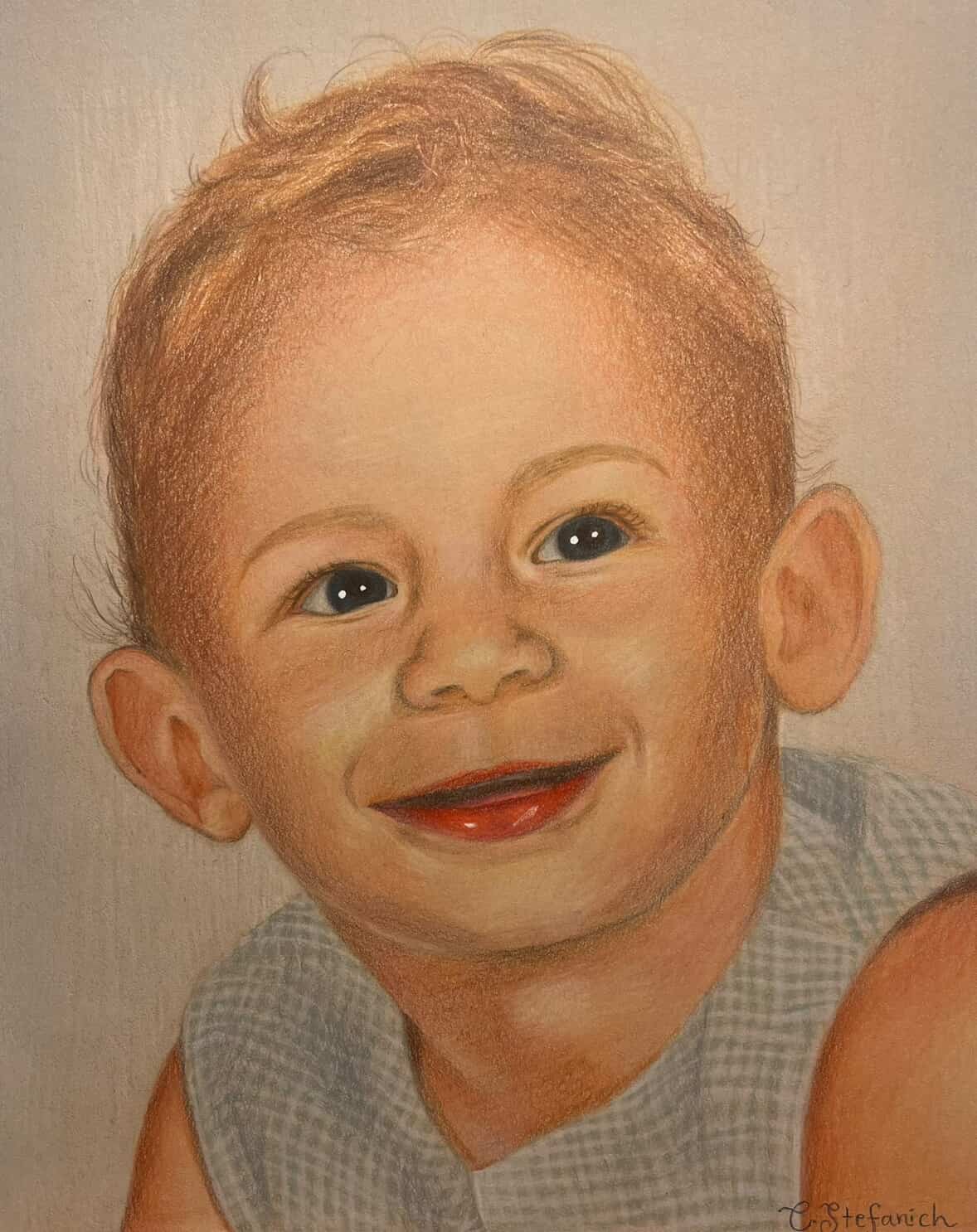 Baby Portrait Commission Example example